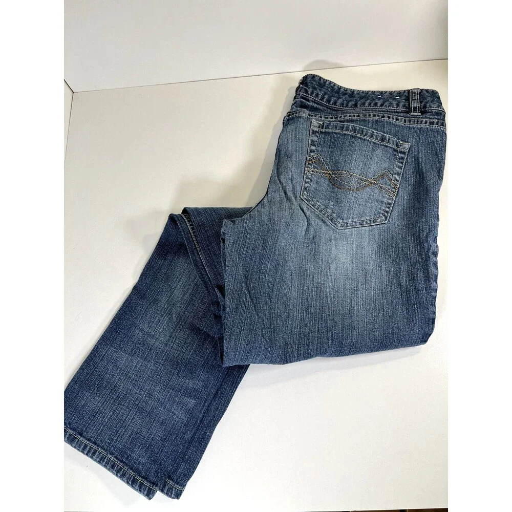 Mossimo Supply Co. Womens  15R Skinny Jeans  Distressed Low Rise